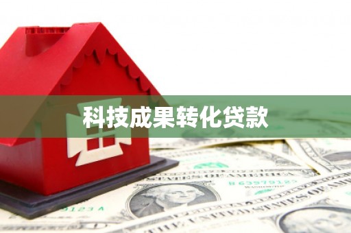 滴道科技成果转化贷款