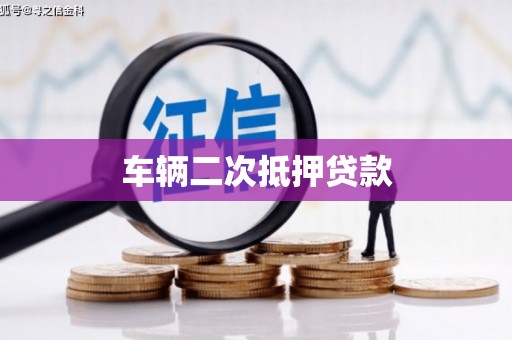 滴道车辆二次抵押贷款