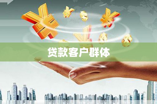 滴道贷款客户群体