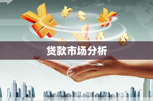 滴道贷款市场分析