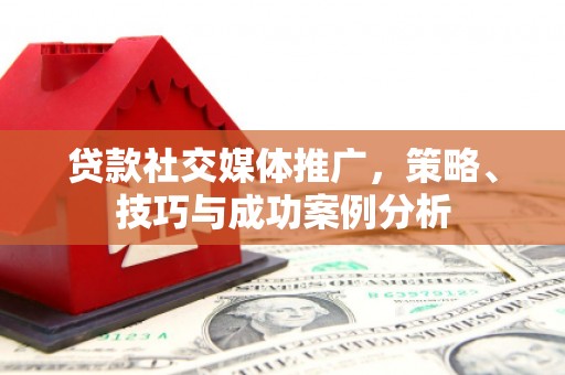 滴道贷款社交媒体推广，策略、技巧与成功案例分析