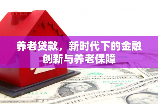 滴道养老贷款，新时代下的金融创新与养老保障