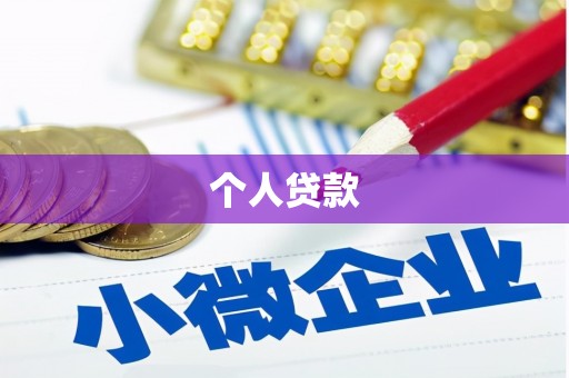 滴道个人贷款