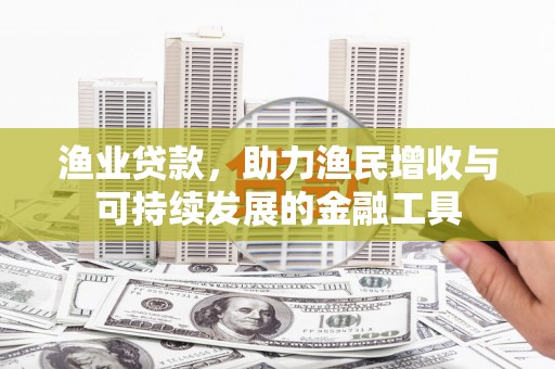 滴道渔业贷款，助力渔民增收与可持续发展的金融工具
