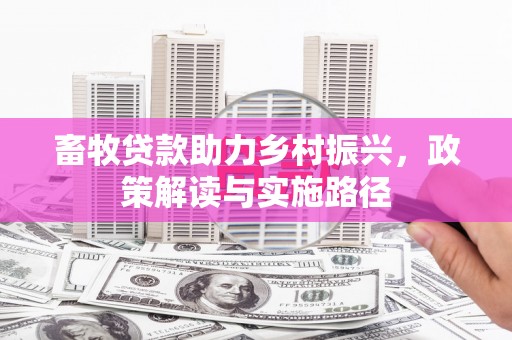 滴道畜牧贷款助力乡村振兴，政策解读与实施路径