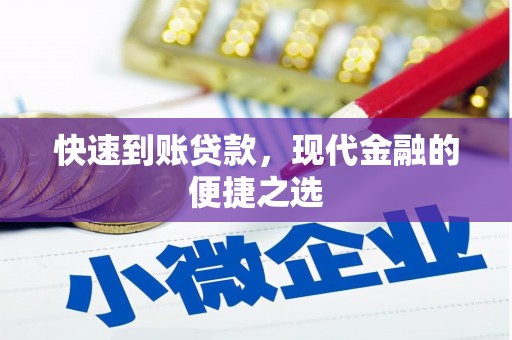 滴道快速到账贷款，现代金融的便捷之选