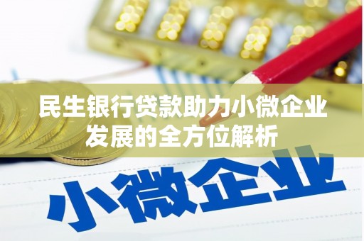 滴道民生银行贷款助力小微企业发展的全方位解析