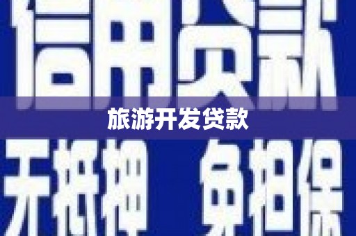滴道旅游开发贷款