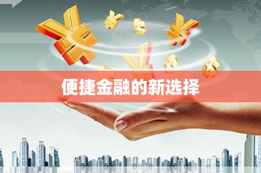滴道便捷金融的新选择