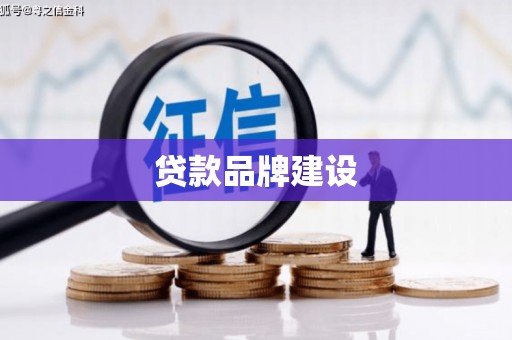 滴道贷款品牌建设
