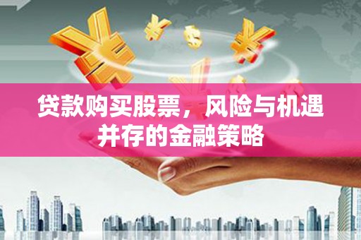 滴道贷款购买股票，风险与机遇并存的金融策略