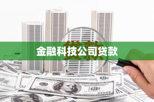 滴道金融科技公司贷款