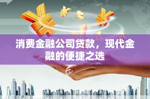 滴道消费金融公司贷款，现代金融的便捷之选