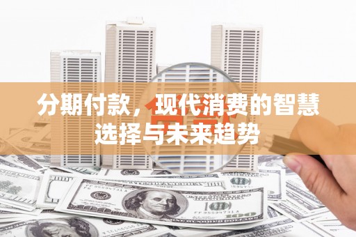 滴道分期付款，现代消费的智慧选择与未来趋势