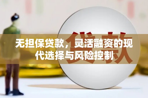 滴道无担保贷款，灵活融资的现代选择与风险控制