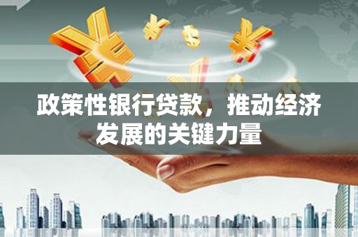 滴道政策性银行贷款，推动经济发展的关键力量