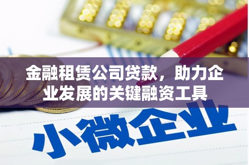 滴道金融租赁公司贷款，助力企业发展的关键融资工具