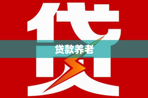 滴道贷款养老