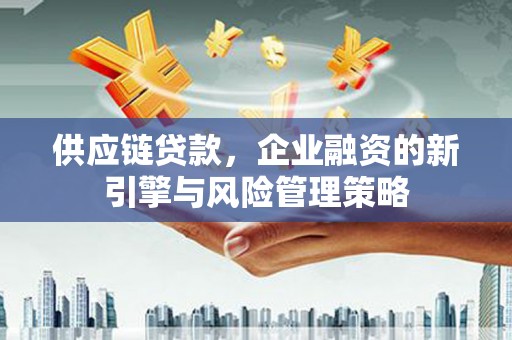滴道供应链贷款，企业融资的新引擎与风险管理策略