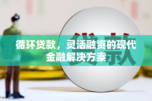 滴道循环贷款，灵活融资的现代金融解决方案