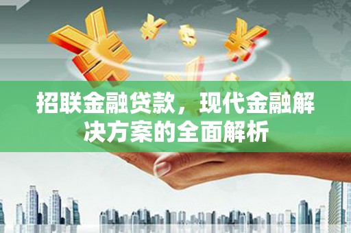 滴道招联金融贷款，现代金融解决方案的全面解析
