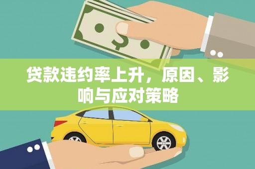 滴道贷款违约率上升，原因、影响与应对策略