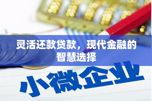 滴道灵活还款贷款，现代金融的智慧选择