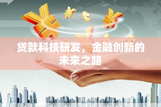 滴道贷款科技研发，金融创新的未来之路