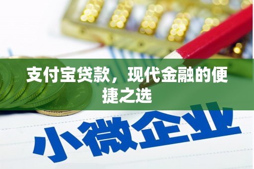 滴道支付宝贷款，现代金融的便捷之选