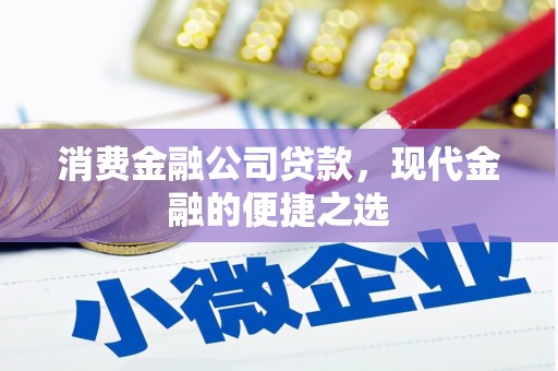 滴道消费金融公司贷款，现代金融的便捷之选