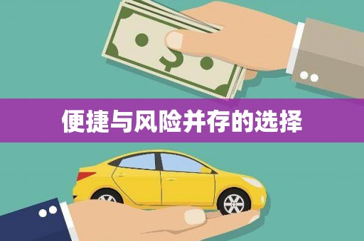 滴道便捷与风险并存的选择