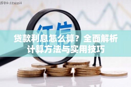 滴道贷款利息怎么算？全面解析计算方法与实用技巧