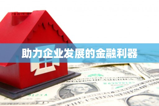 滴道助力企业发展的金融利器