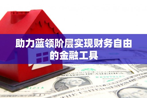 滴道助力蓝领阶层实现财务自由的金融工具