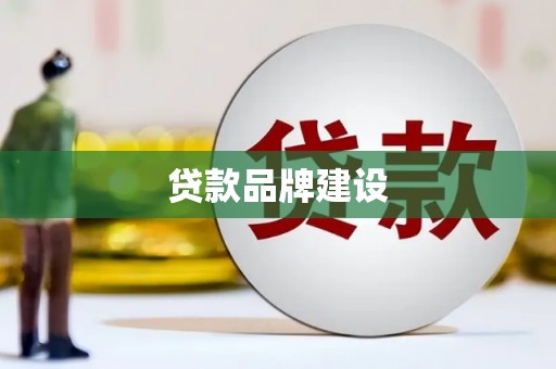 滴道贷款品牌建设