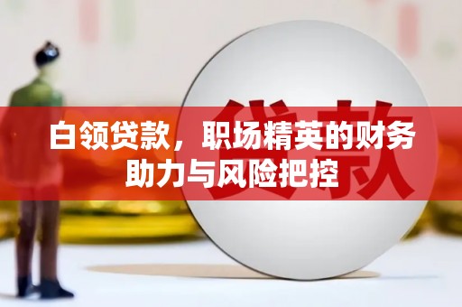 滴道白领贷款，职场精英的财务助力与风险把控